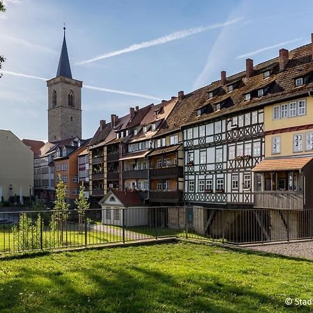 Ferienwohnung Zur Trolle แอร์ฟวร์ท ภายนอก รูปภาพ